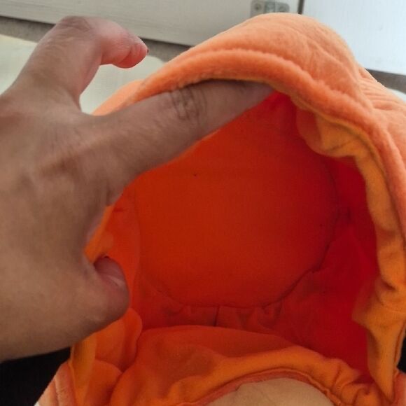 Disney Winnie The Pooh Halloween Candy Pumpkin Basket with Bear - Orange - Picture 7 of 16